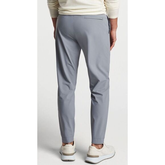 NWT Peter Millar Crown Crafted Blade Performance Ankle Pant GALE Gray 36/30 $198 - Picture 4 of 11